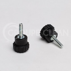 KNOB VP17/P W/PIN M4X15