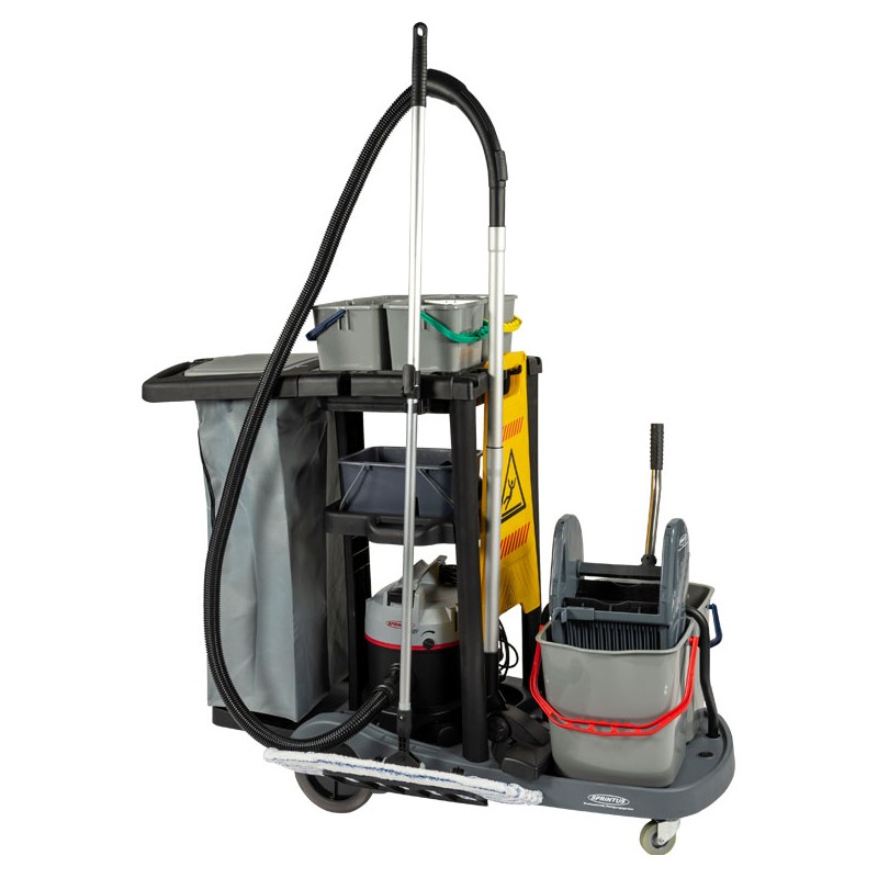 Chariot d'entretien complet