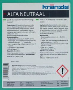 KRANZLE ALFA NEUTRAL - 5L, image 3