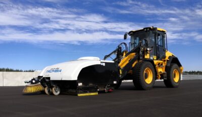 Trombia - Balayeuse adaptable pour tracteur ou chariot, image 4