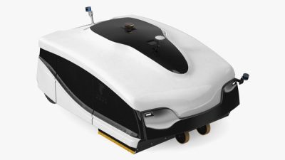 robot balayeur trombia